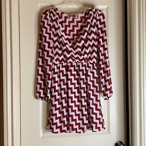 Chevron dress (size S)